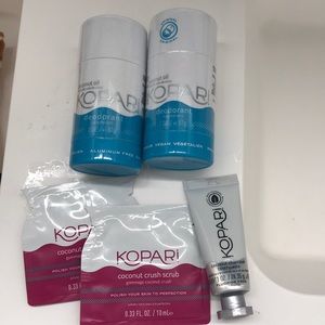 Kopari coconut deodorant bundle with samples